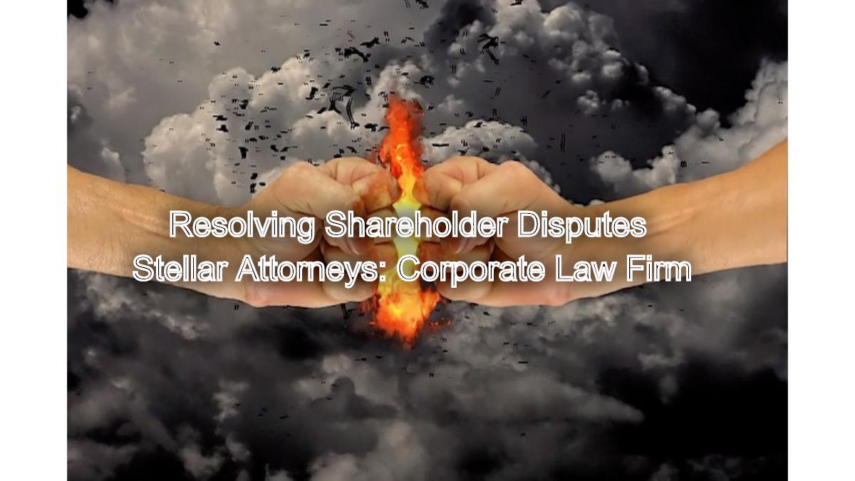 Resolving Shareholder Disputes: Navigating the Shareholder Agreements Act